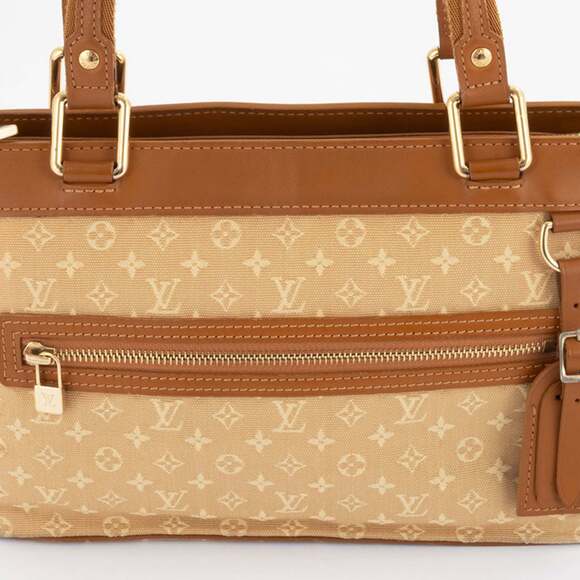 LOUIS VUITTON Authentic Brown Monogram Leather Bag